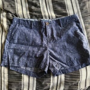 Linen shorts size 8